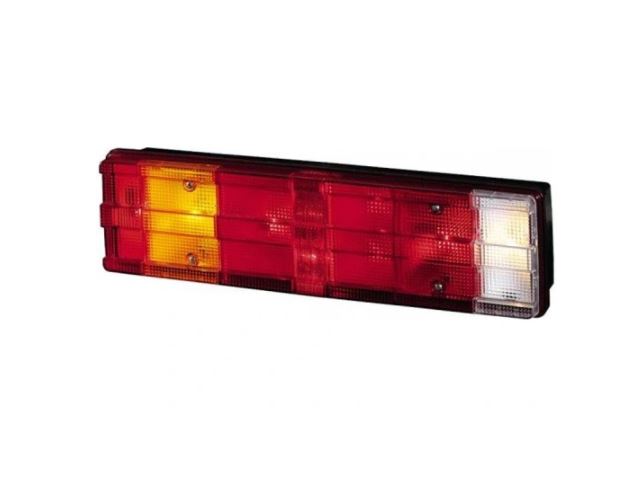 Stop, lampa spate MERCEDES SPRINTER, 01.1995-2006 PICK-UP, partea Stanga, HELLA, fara lumini nr inmatriculare; Latime: 452 mm; Inaltime: 116 mm; 7